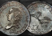 1792 Half Disme. Image: Stack's Bowers / CoinWeek.