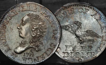 1792 Half Disme. Image: Stack's Bowers / CoinWeek.