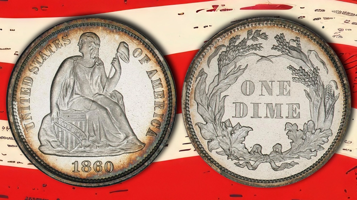 1860 Liberty Seated Dime. Image: Stack's Bowers / Adobe Stock.