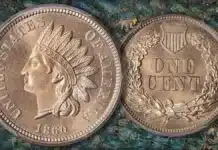 A Superb Gem 1860 Indian Head Cent. Image: CoinWeek/ GreatCollections.
