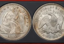 1870 Liberty Seated Dollar. Image: Stack's Bowers / CoinWeek.