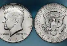 1964 Kennedy Half Dollar. Image: NGC / CoinWeek.