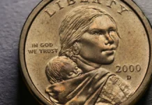 2000-D Sacagawea Dollar. Image: Adobe Stock.