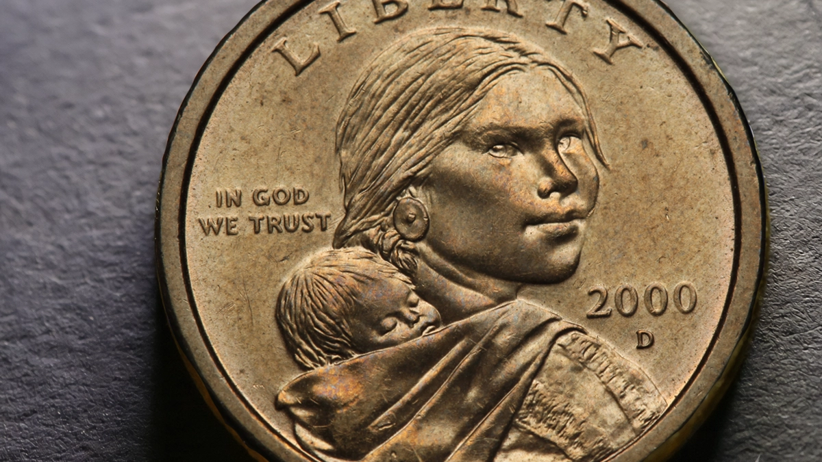 2000-D Sacagawea Dollar. Image: Adobe Stock.