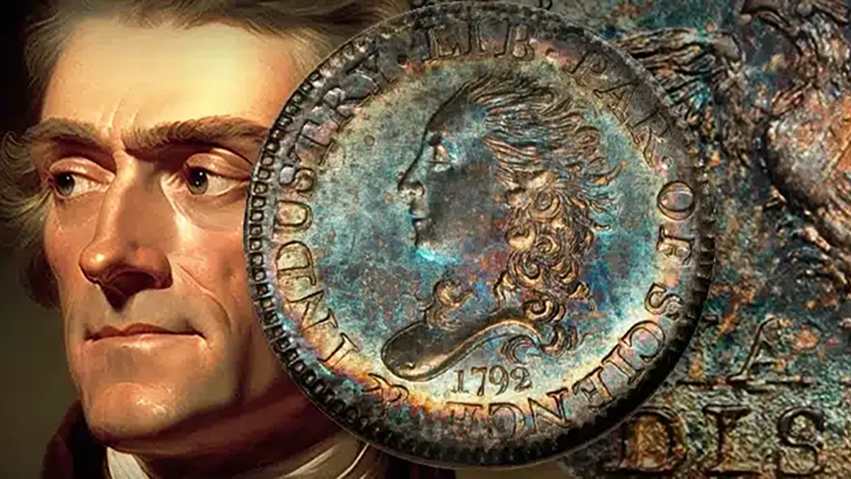 Jefferson and the 1792 Half Disme. Image: CoinWeek.