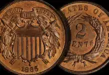 Two-Cent Pieces. Image: CoinWeek.