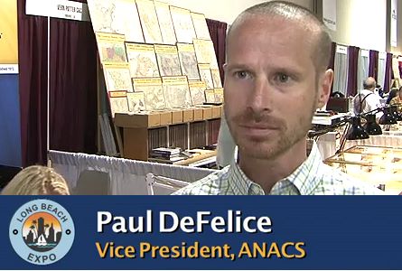 ANACS Coins Now Listed on eBay - Long Beach Coin Expo 2012 Interview, Paul DeFelice