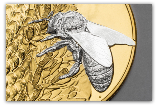 Bee Cook Island Collector Coin