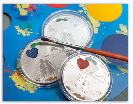  Cook Island Collector Coin - paint