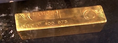 400 oz Gold Bar from Apmex