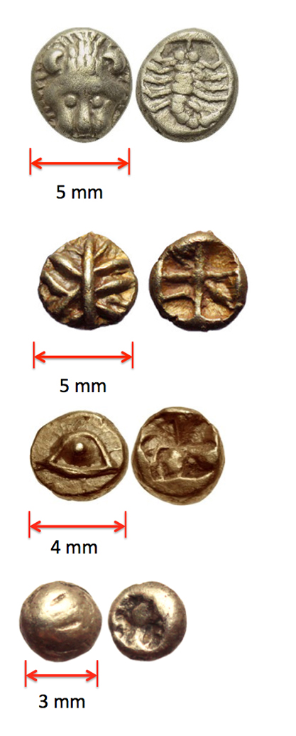 Small Change: The Tiniest Ancient Coins - electrum1