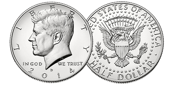 2014-D Kennedy Silver Half Dollar
