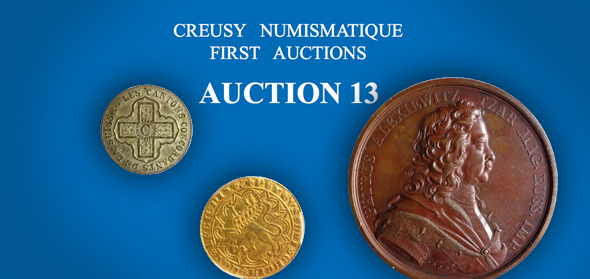Creusy Numismatique Auction 13 catalog