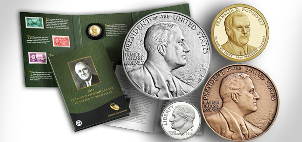 2014 Coin and Chronicles Set - Franklin D. Roosevelt Available Dec. 22