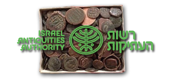 Israel Recovers Ancient Coins Looted From Archaeological Site