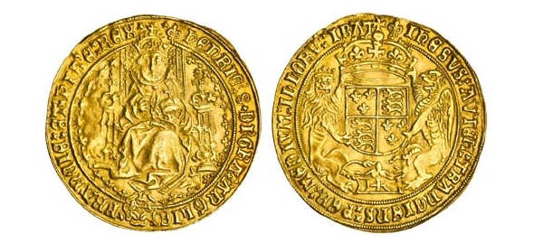 Henry VIII "Fat Face" Sovereign