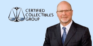 Mark Salzberg Chairman of the Certified Collectibles Group.