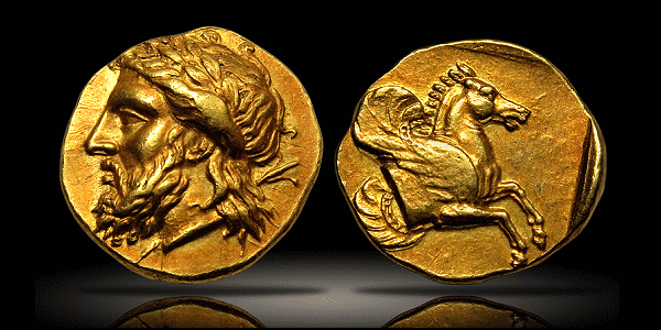 ancient grrek coins - staters of Lampsakos