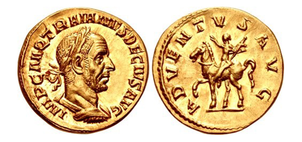 Trajan Decius aureus