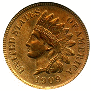1909-S indio 1c