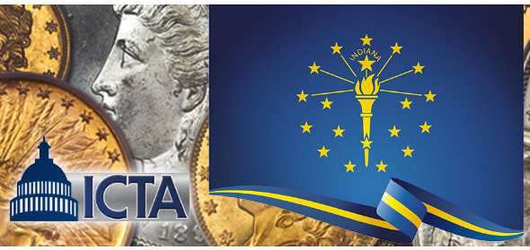 Indiana Bullion, Precious Metal and Rare Coin Sales Tax Exemption Laws and Legislation