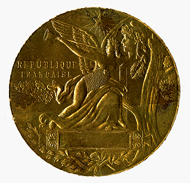 Die Sunk Medallion Embossed on Card by Laubenheimer