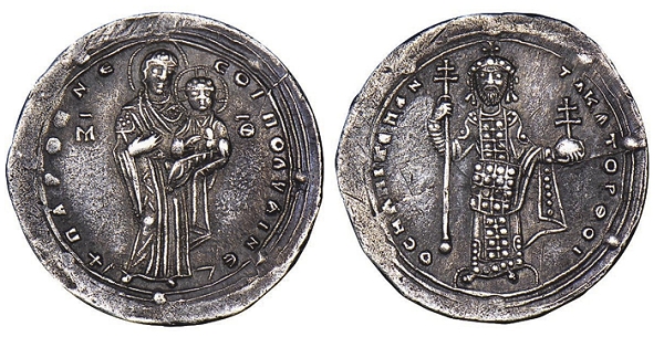 Romanus III Argyrus (1028-1034). Miliaresion. Constantinople, 1030