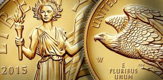 US Coin Profile - 2015 High Relief 24K Gold Coin