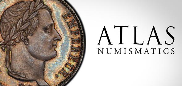 Atlas Numismatics banner