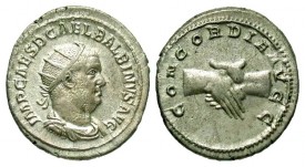 BALBINUS, 238 AD. AR Antoninianus. Scarce.