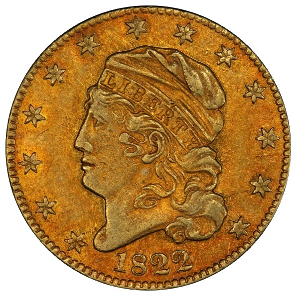 PCGS: The 1822 Half Eagle - The Most Legendary Rarity in American 