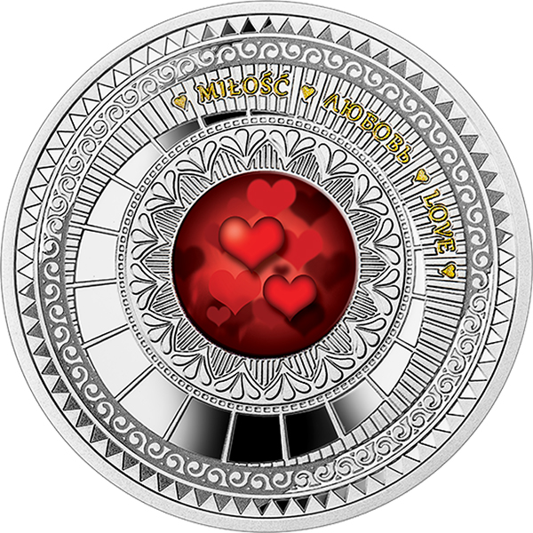 Niue 2015 The World of Your Soul - Love Silver Coin