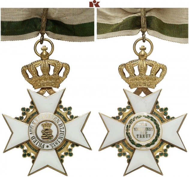 Saxony. Royal Saxon Merit Order.