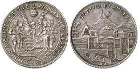 Henneberg. Reichsthaler 1698, Ilmenau.