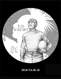 2018 Native American $1 coin, design candidate 10