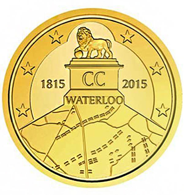 Belgium 2015 Waterloo Bicentennial 2.5 Euro Coin