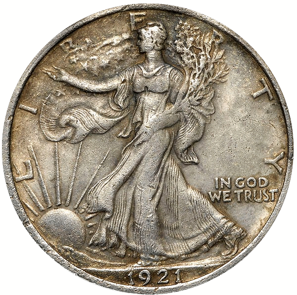 Counterfeit 1921-D Half Dollar