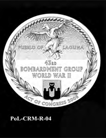 Pueblo of Laguna Code Talker Congressional Gold Medal design candidate, reverse 4