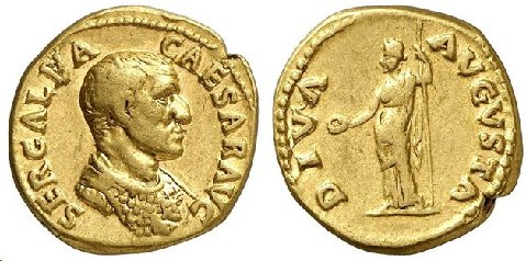 Tesoriero, Twelve Caesars on Gold Coins