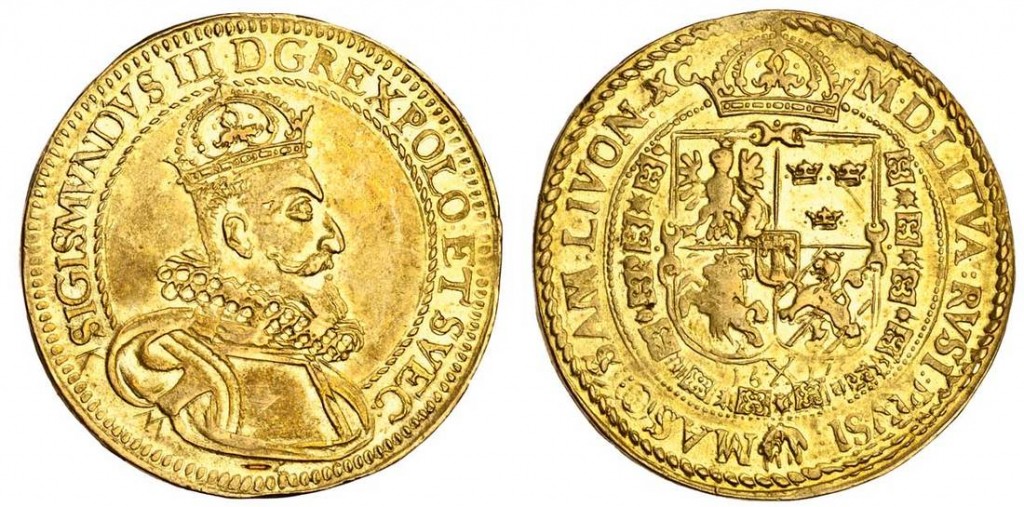 Poland, Sigismund III Vasa (1587-1632) 10 Ducats gold coin