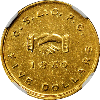 1850 Mormon $5 Gold Rarity