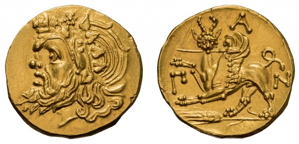 Greek: Tauric Chersonesus, Panticapaeum AV stater