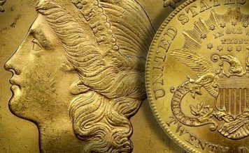 Counterfeit Coin Detection: 1879 Double Eagle US Gold