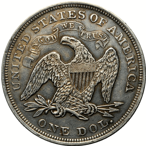 1872 Counterfeit Dollar