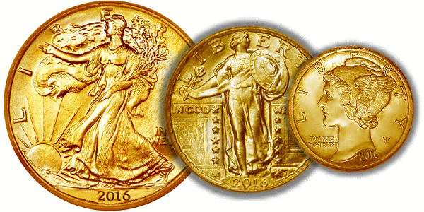 Liberty Centennial Gold Coins