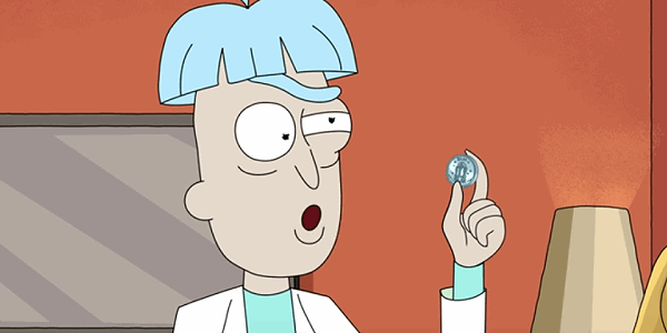 Rick and Morty - Jerry's coin collection