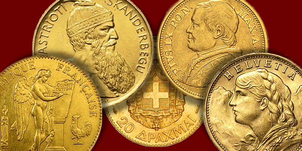 Latin Union Gold Coins