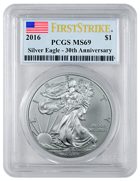 American Silver Eagle - PCGS MS-69