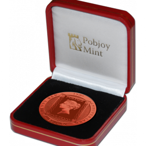Ascension Island 2016 Penny Red Stamp 175th Anniversary Coin presentation box - Pobjoy Mint