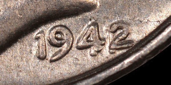 counterfeit coin closeup